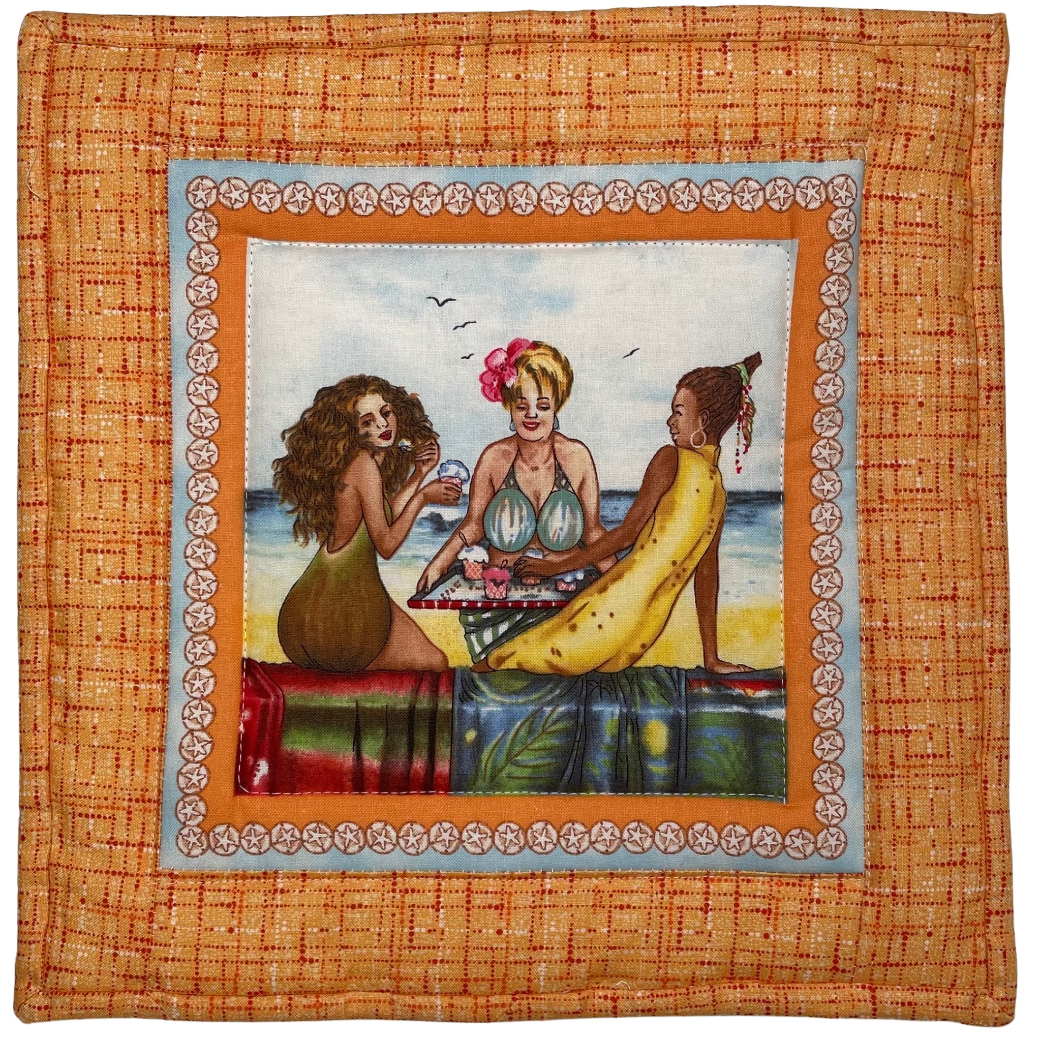 Kit: Potholders - Fruit Ladies (makes 2 - images vary)