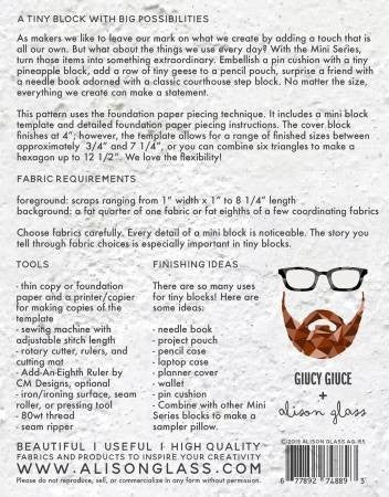 Pattern: Mini Triangle Geese