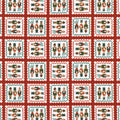 Holiday Nutcracker Collection-Nutcracker Postage Stamp-Candy Cane