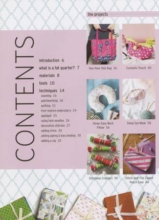 Book: Take Two Fat Quarters  Gifts