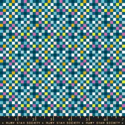 Moda Washi Plus Checkmate Checks in Teal
