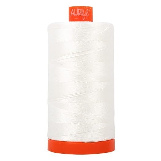 Aurifil Cotton Thread 50wt - Natural White A1050-2021