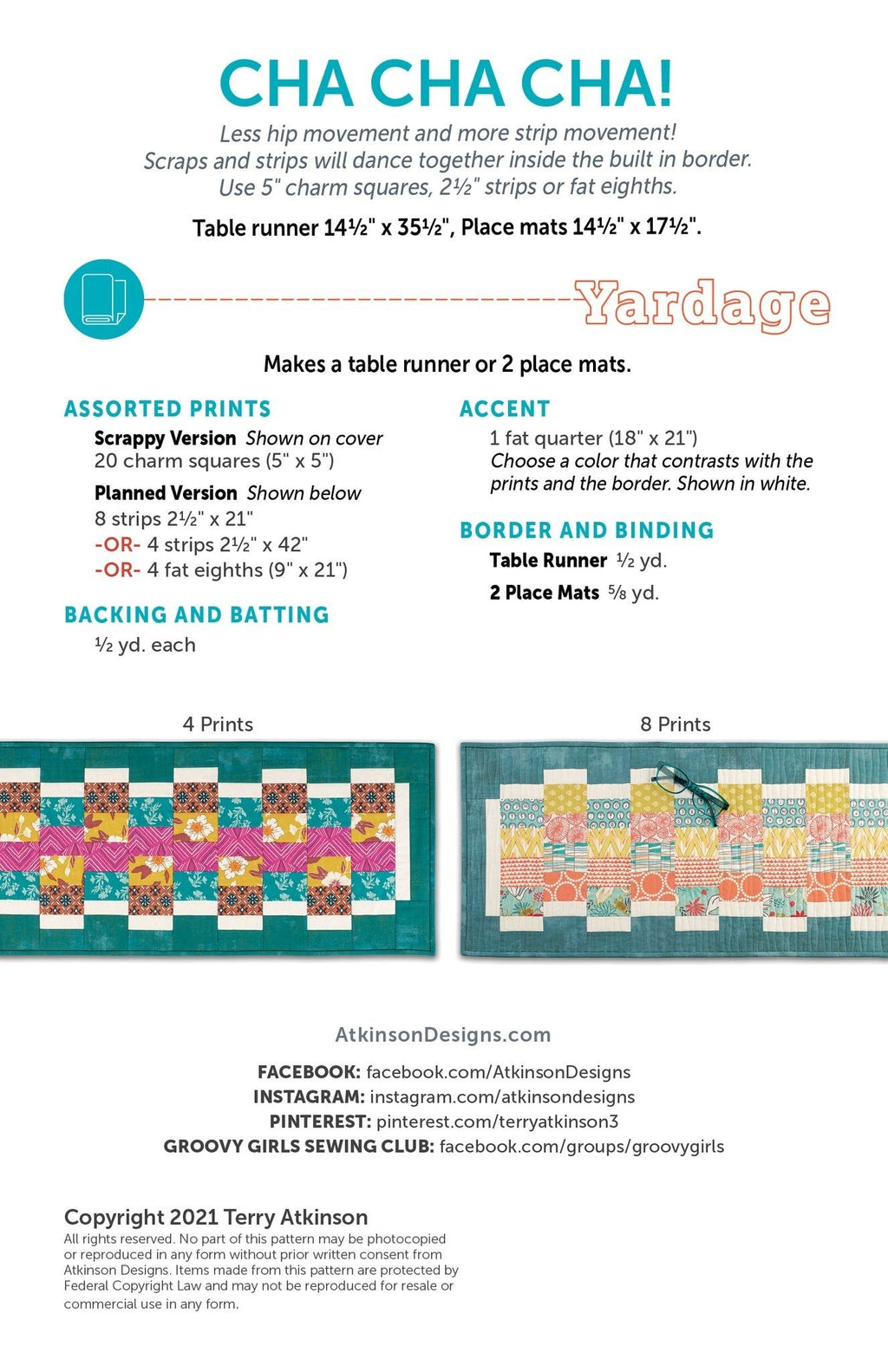 Pattern: Cha Cha Cha