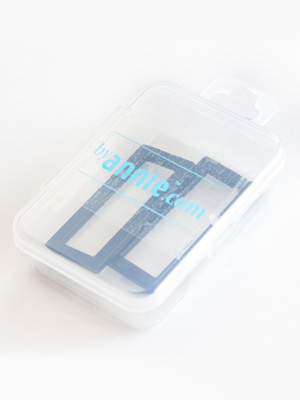 Hardware: Rectangle Ring 1 1/2" Slider (2) - Black Metal Finish