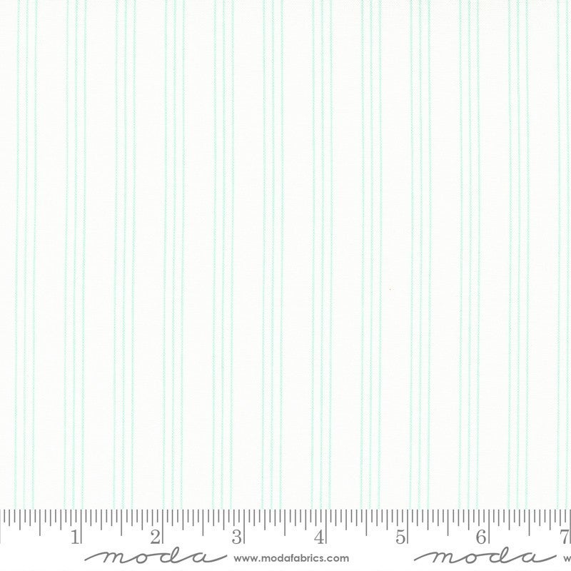 Lighthearted by Camille Roskelley Stripe Cream Aqua