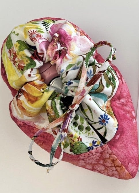 Kit: Mini Iron Storage Case - Alison Glass Magenta Chrysanthemum - Pattern Sold Separately