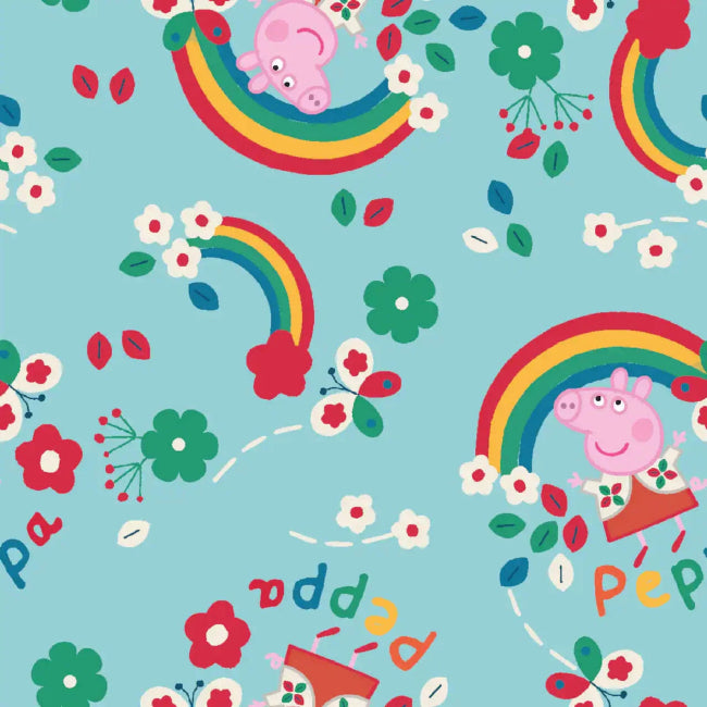 Licensed Prints - Peppa Pig Wilderness Rainbow