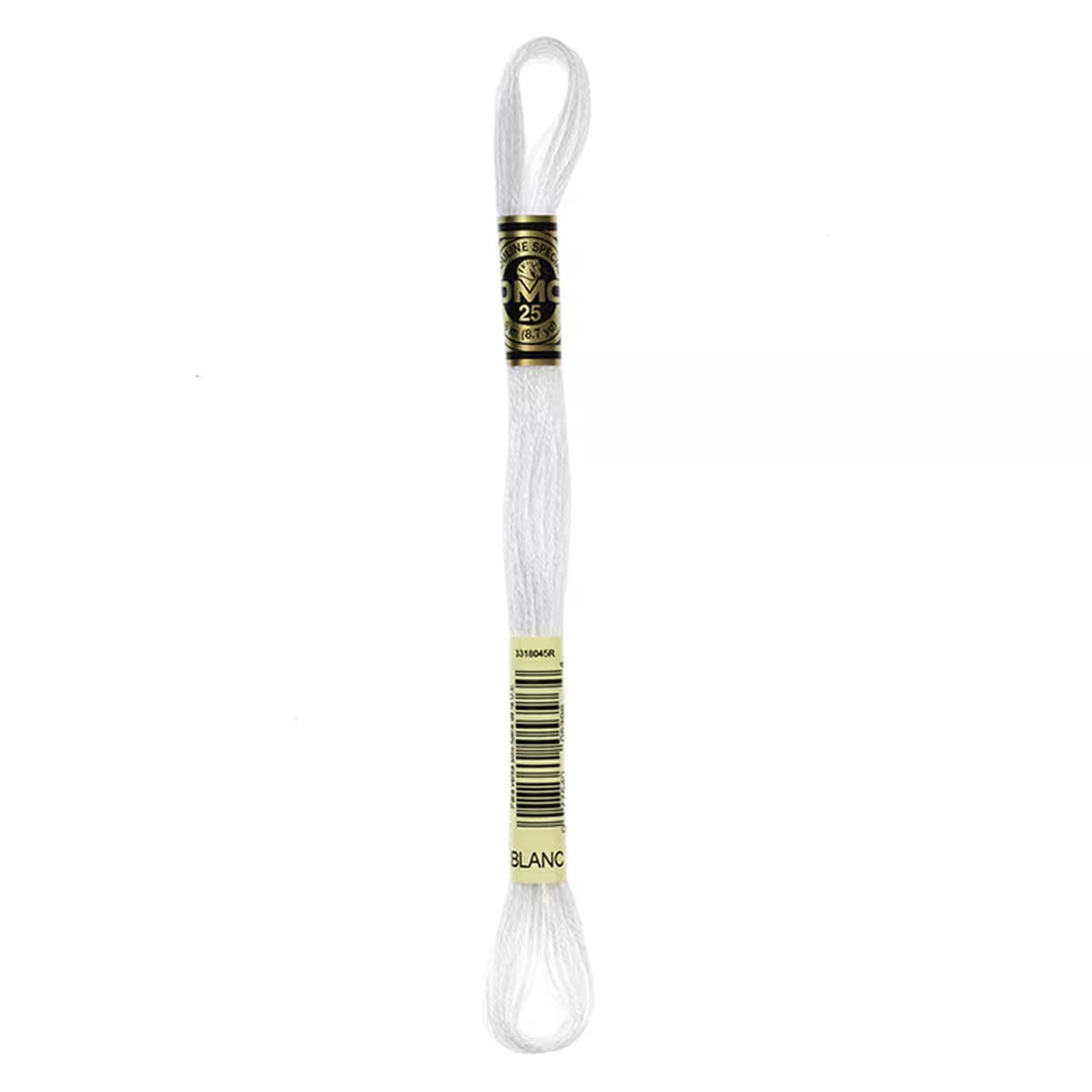 DMC Six-Strand Embroidery Floss - BLANC White