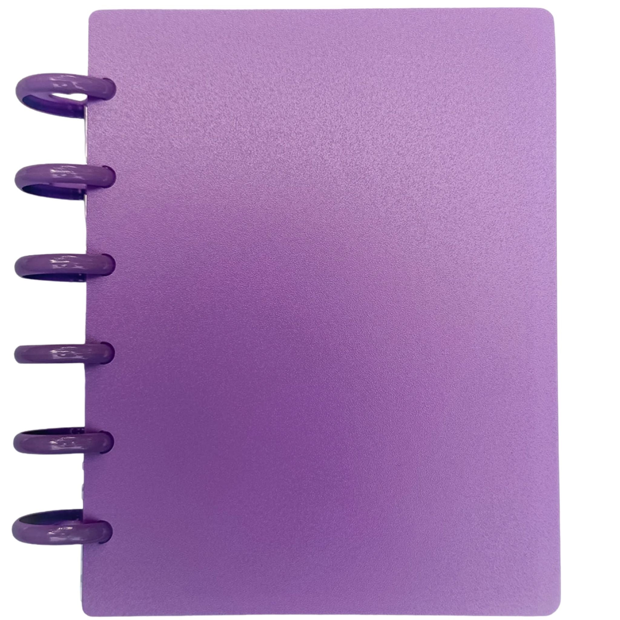 Purple Discbound Pattern Storage Binder by Villa Rosa