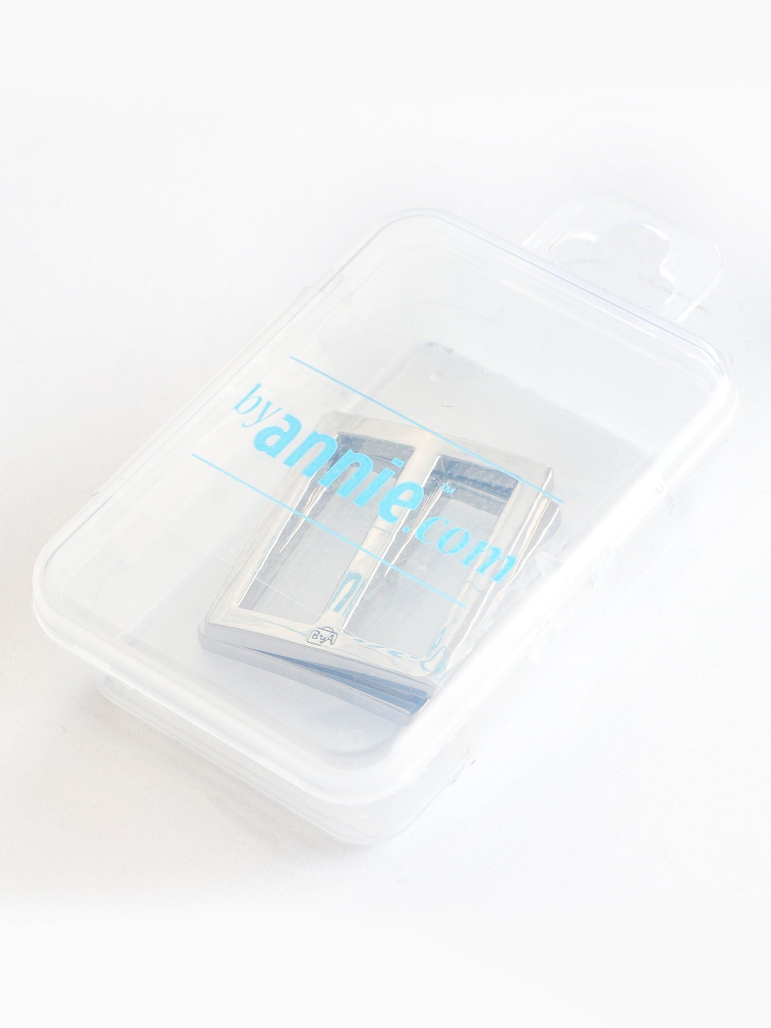 Hardware: Widemouth Rectangular Slider 1" Slider (2) - Nickel Finish