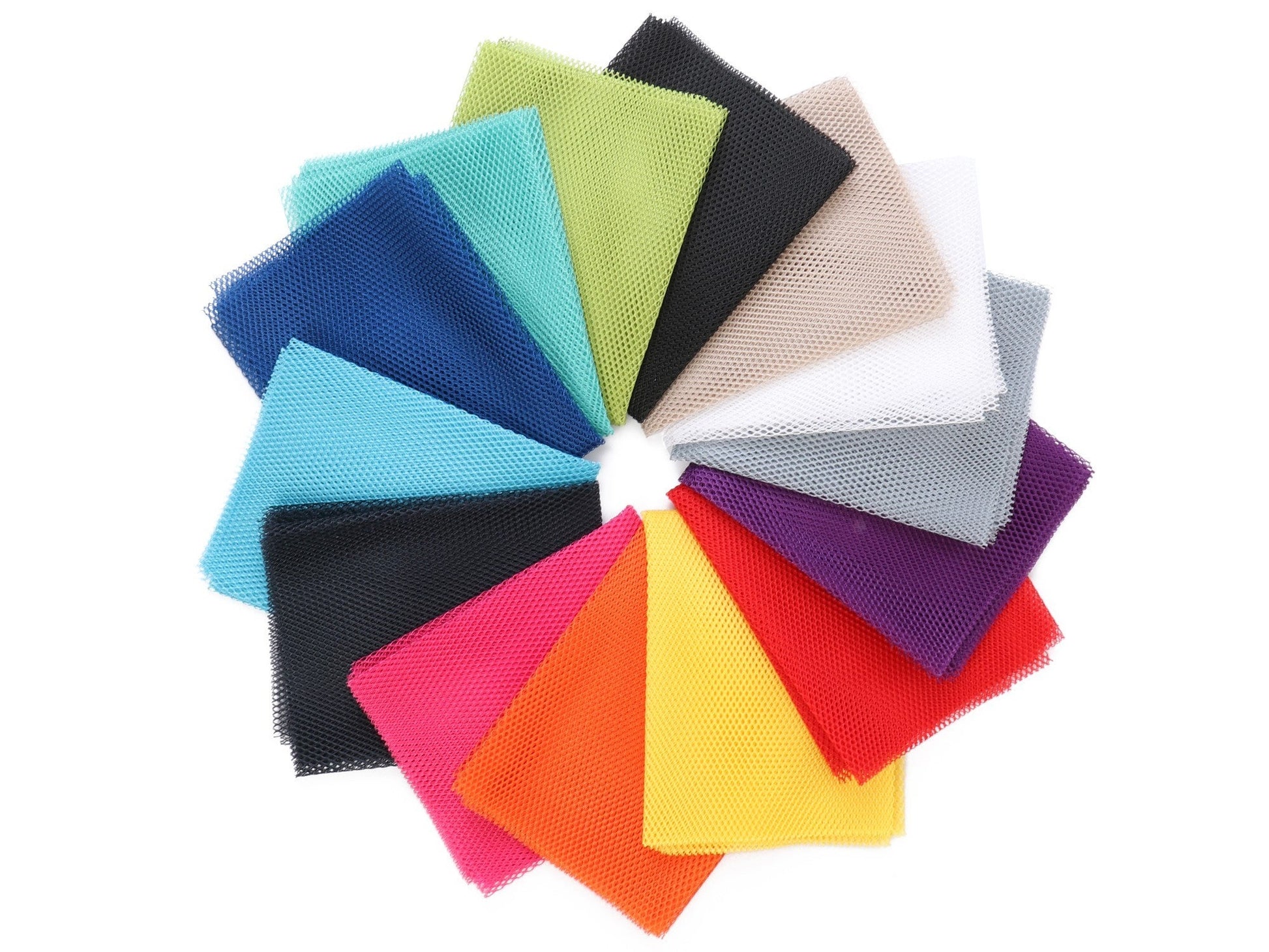 By Annie Lightweight Mesh Fabric - Parrot Blue - 1/2yrd