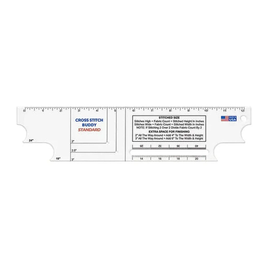 Cross Stitch Buddy - Standard Ruler by Stitchy Prose