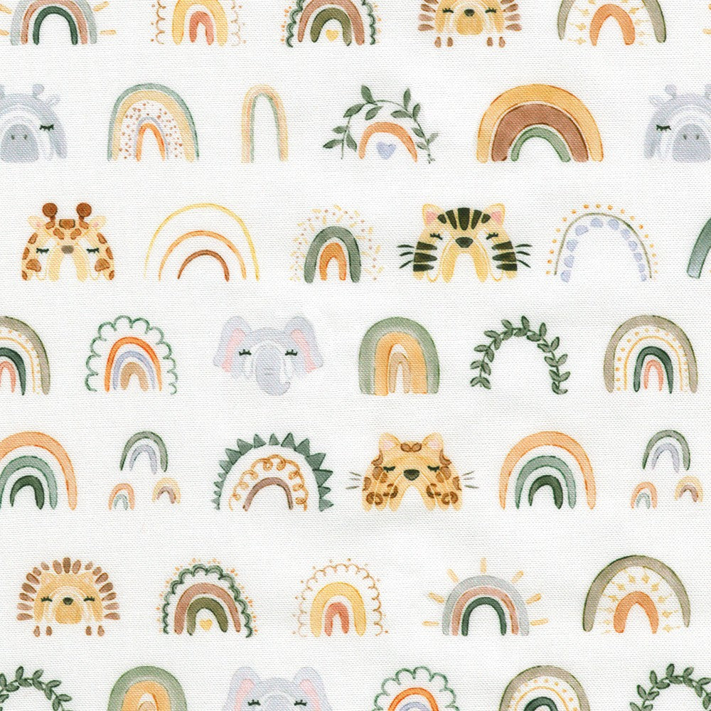 The Wild Ones - Animal Rainbow - Ivory
