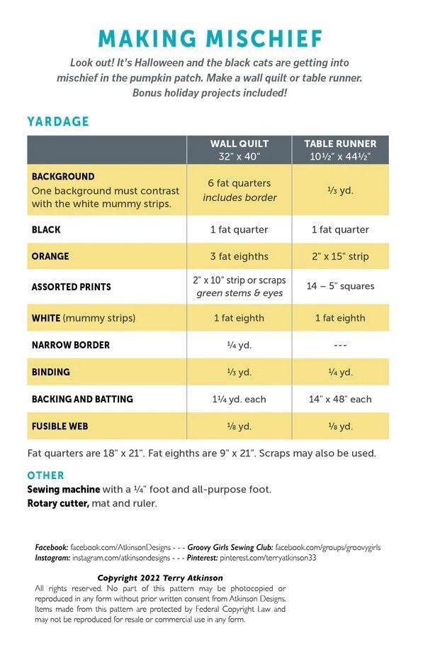 Pattern: Making Mischief