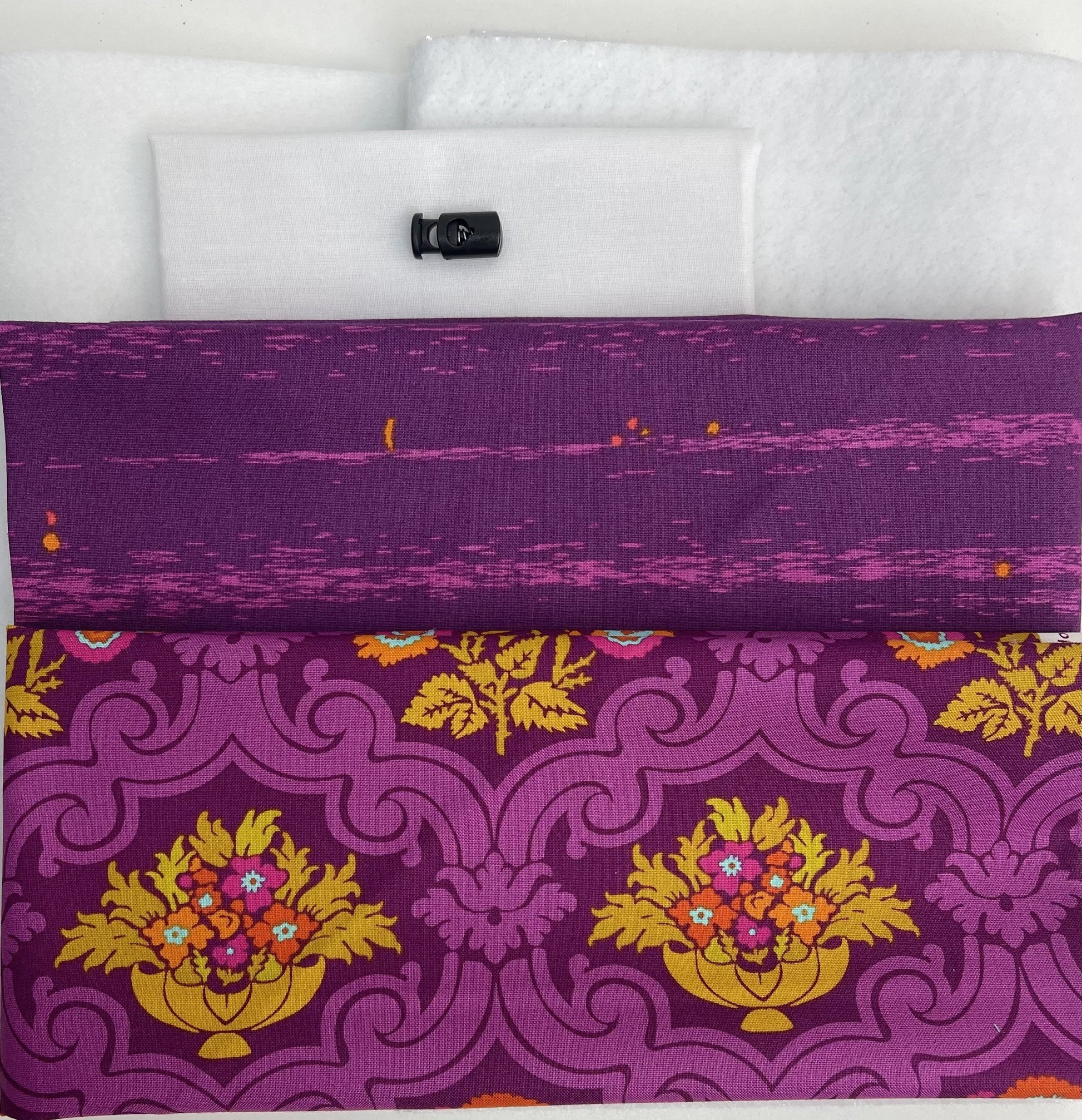 Kit: Mini Iron Storage Case - Alison Glass Magenta Chrysanthemum - Pattern Sold Separately