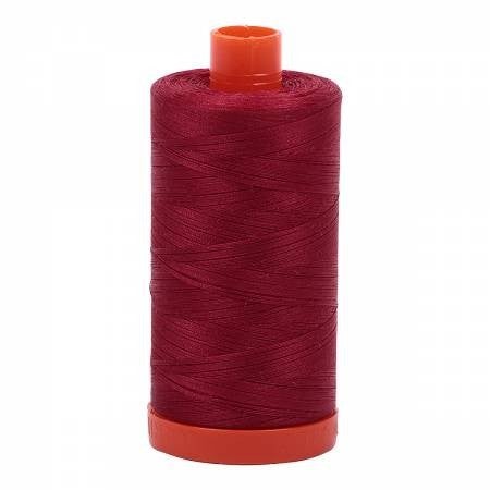 Aurifil Cotton Thread 50wt - Burgundy A1050-1103